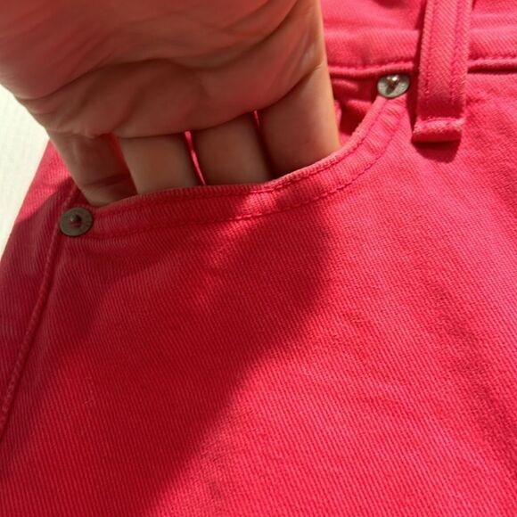 Rag & bone high rise bull pink skinny ankle jeans pants, Size 24 - Picture 5 of 12